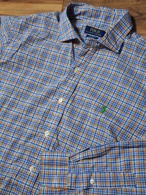 Polo Ralph Lauren preppy heritage classic 90s old money L 100% cotton stretch